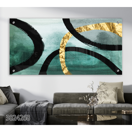 תמונת זכוכית מקורית לסלון או למשרד מודפסת על זכוכית דגם-3824268