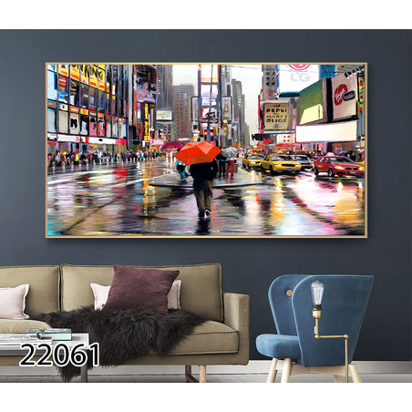 תמונת קנבס  מעוצבת ממוסגרת דגם 22061