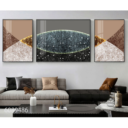 תמונה מחולקת לסלון על קנבס עם אפשרות לחיפוי זכוכית דגם 6089486