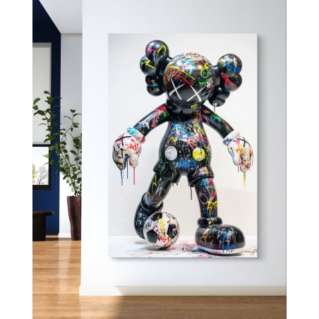 תמונת קנבס צבעונית בסגנון מודרני ועכשווי 