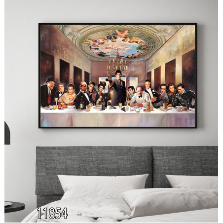 תמונת סרטי מאפיה על קנבס או על זכוכית לבחירתכם דגם 11854