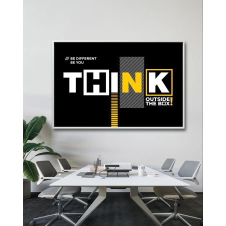 תמונת קנבס בסגנון השראה ומוטיבציה למשרד 