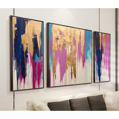 תמונת אבסטרקט מעוצבת מחולקת דגם 2607213