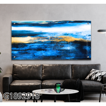 תמונת זכוכית אבסטרקט  לחדר שינה  או לסלון  דגם G1892918