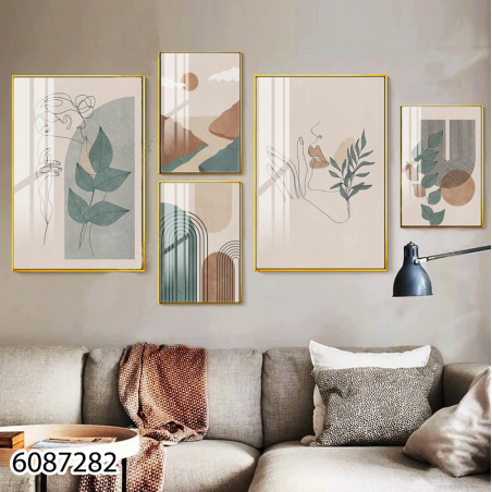 סט מעוצב לסלון 5 חלקים דגם 6087282