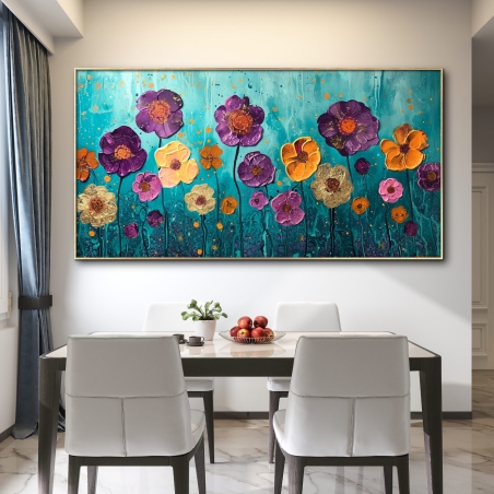 תמונת קנבס לפינת אוכל 