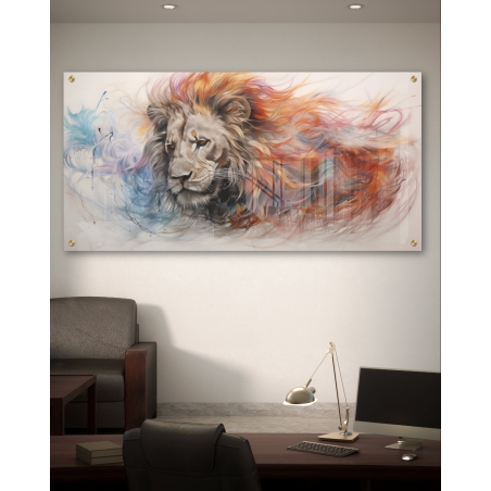 תמונת זכוכית לסלון 