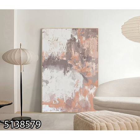תמונה לסלון או למשרד מודפסת על קנבס כותנה אבסטרקט-מודרני דגם 5138579