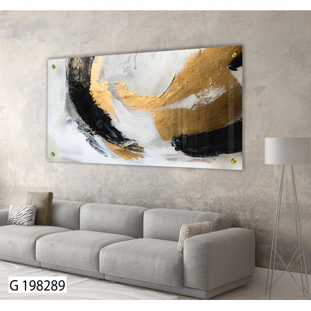 תמונת זכוכית   לחדר שינה למשרד או לסלון  דגם G198289