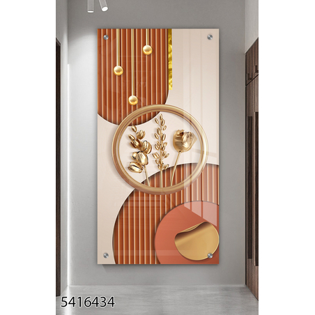 תמונה מעוצבת  בתלת מימד על קנבס או זכוכית במבחר מידות דגם-5416434