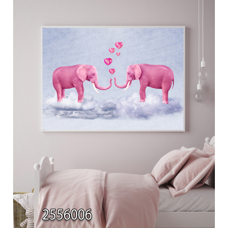 תמונה מקורית לחדר ילדות-פילים מאהובים-דגם 2556006