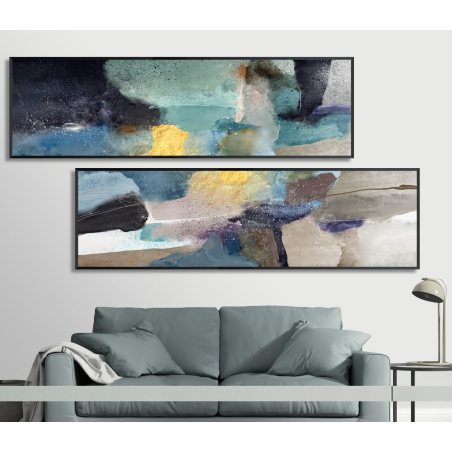 זוג תמונות ממוסגרות רוחב דגם  880456