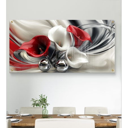 תמונת זכוכית לסלון 