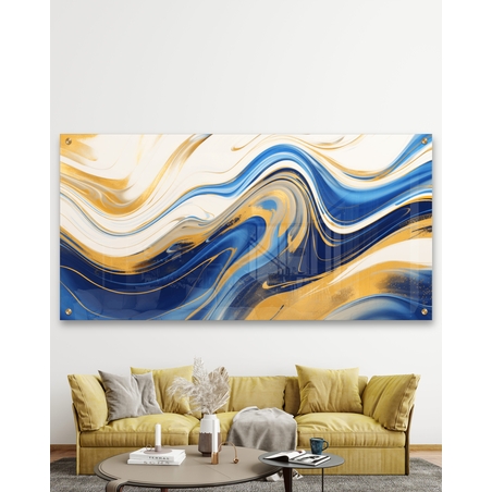 תמונת זכוכית אבסטרקט צבעוניות דגם 259239