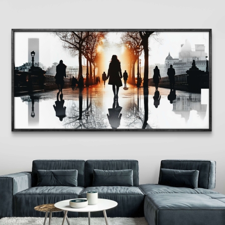 תמונת קנבס לסלון/חדר שינה 