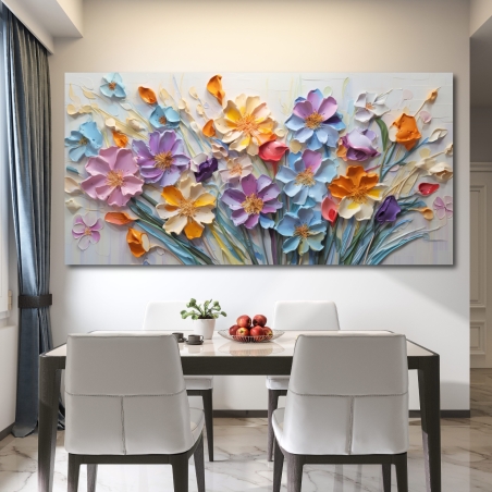 תמונת קנבס צבעונית לסלון או לפינת אוכל 