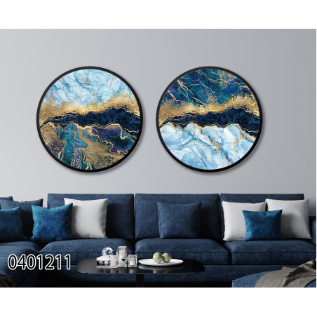 זוג תמונות עגולות דגם 0401211 