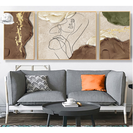 תמונת קנבס מחולקת 