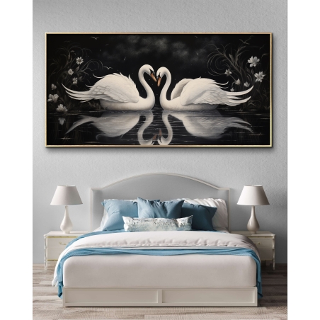 תמונת קנבס לחדר שינה מעלפת 