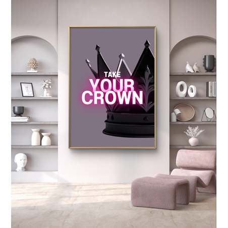 תמונת קנבס בסגנון השראה ומוטיבציה 