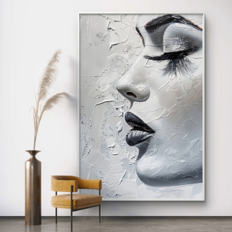 תמונת קנבס לחדר שינה בסגנון דמויות 