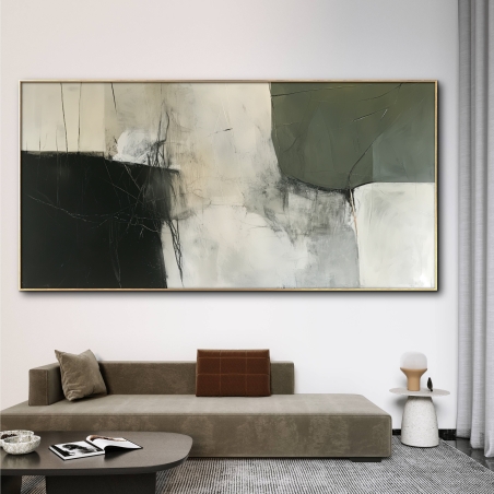 תמונת קנבס לסלון בסגנון אבסטרקט 
