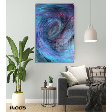 תמונה מעוצבת על קנבס או על זכוכית לבחירתכם דגם 14008