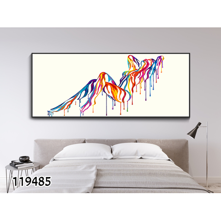 תמונת קנבס מעוצבת ממוסגרת דגם 119485