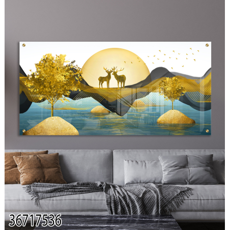 תמונת תלת מימד מדהימה לסלון לחדר השינה או למשרד על קנבס או זכוכית במבחר מידות דגם-36717536