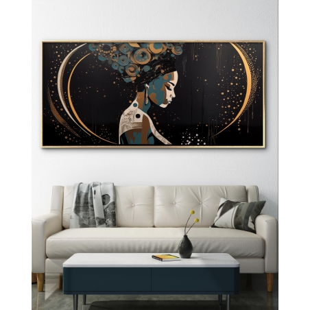 תמונת קנבס איכותית לסלון אפריקאית 