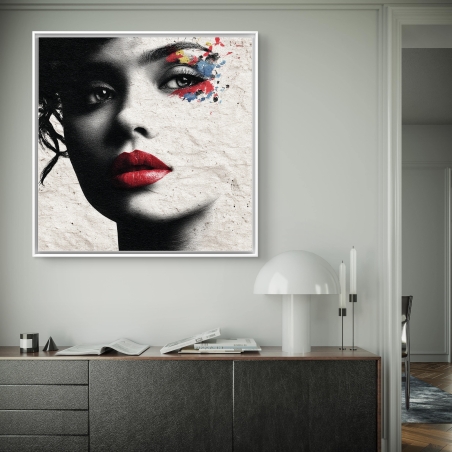 תמונת קנבס מרובעת 