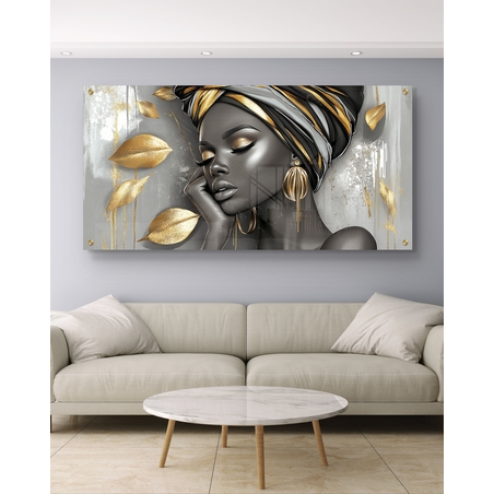 תמונת זכוכית אלגנטית לסלון/חדר שינה 