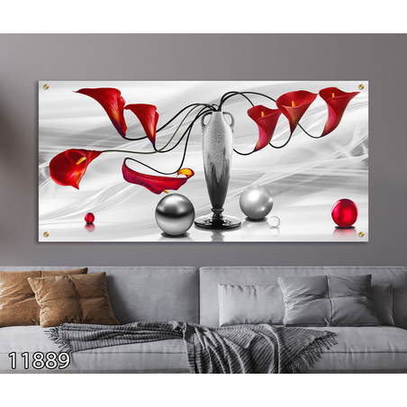 תמונת תלת מימד מדהימה לסלון לפינת אוכל או למשרד על קנבס או זכוכית במבחר מידות דגם-11889