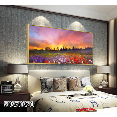 תמונת נוף מדהימה לסלון לפינת אוכל או לחדר השינה על קנבס או זכוכית במבחר מידות דגם-59870321