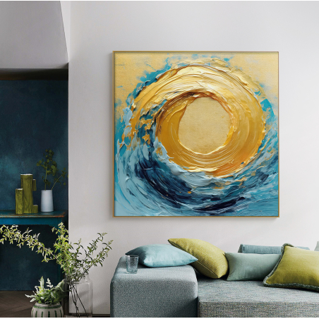 תמונת קנבס מרובעת עם או בלי מסגרת חיצונית דגם-100525