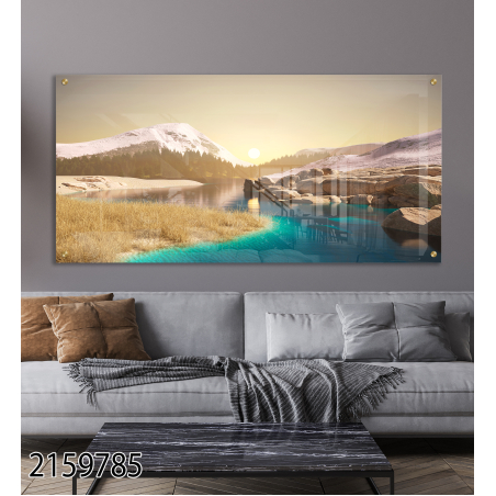 תמונה מיוחדת בהדפסה ישירה על זכוכית דגם-2159785