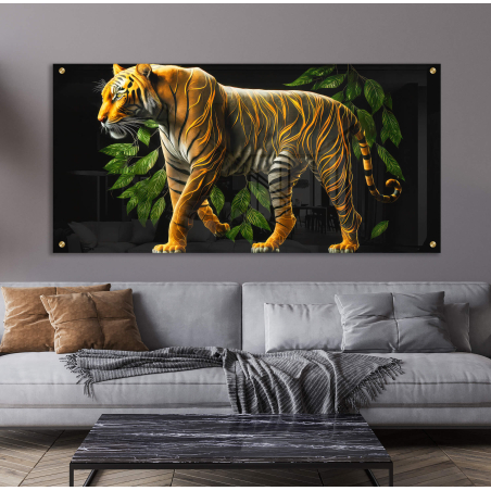 תמונת זכוכית בהדפסה ישירה על זכוכית דגם-260223