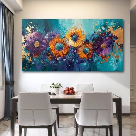 תמונת קנבס לפינת אוכל 