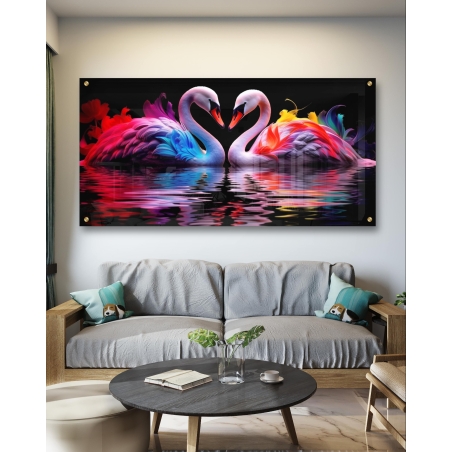 תמונת זכוכית לסלון או לחדר שינה 