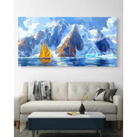 תמונת קנבס בסגנון נופים וטבע 