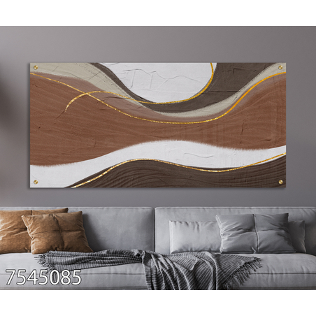 תמונת אבסטרקט מיוחדת לסלון לחדר השינה או למשרד על קנבס או זכוכית במבחר מידות דגם-7545085