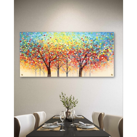 תמונת זכוכית לסלון או לפינת אוכל 