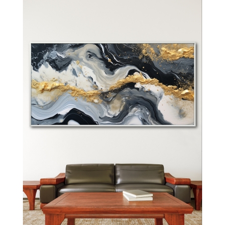 תמונת קנבס לסלון בסגנון אבסטרקט 