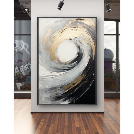 תמונה לסלון או למשרד מודפסת על קנבס כותנה מקצועי דגם  511232