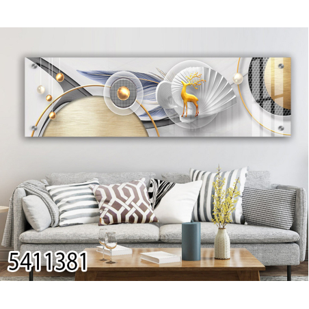 תמונת זכוכית פנורמית לחדר השינה או לסלון דגם 5411381