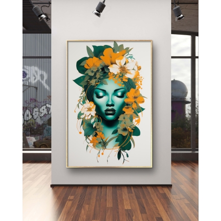 תמונה לסלון או למשרד מודפסת על קנבס כותנה מקצועי דגם 1011231