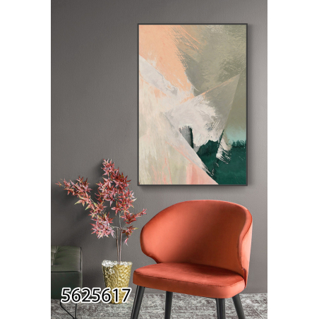 תמונה לסלון או למשרד מודפסת על קנבס כותנה אבסטרקט-מודרני דגם 5625617