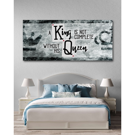 תמונת קנבס לחדר שינה בסגנון זוגיות 