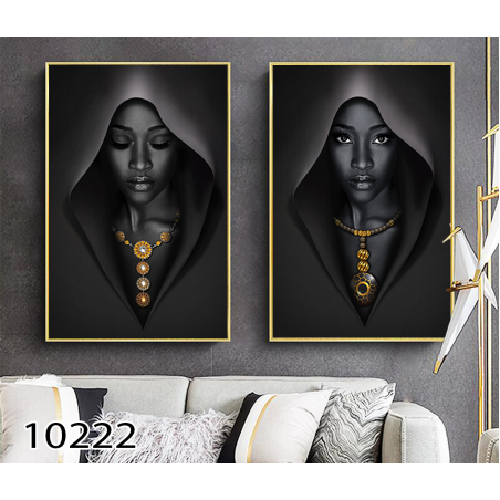 זוג תמונות ממוסגרות במבחר מידות דגם 10222