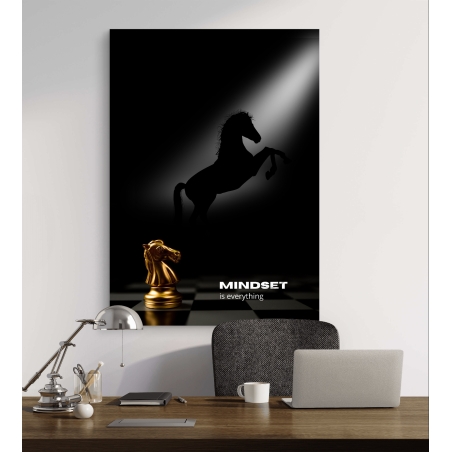 תמונת קנבס בסגנון השראה ומוטיבציה 